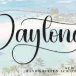 Daytona Font - Featured Image