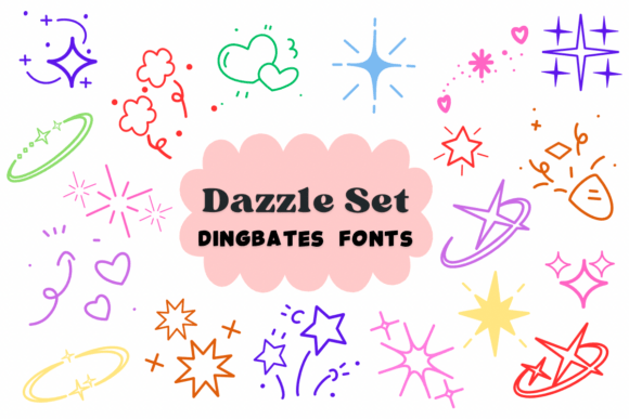Dazzle Set Font - Featured Image