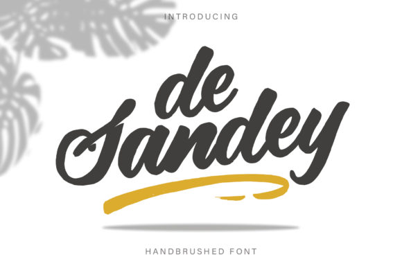 De Sandey Font - Featured Image