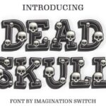 Dead Skull 3d Font - Featured Image