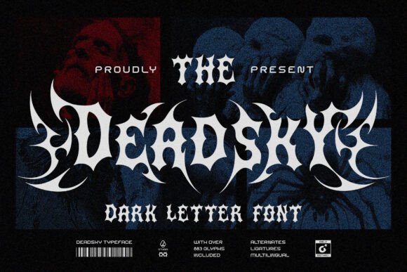 Dead Sky Font - Featured Image
