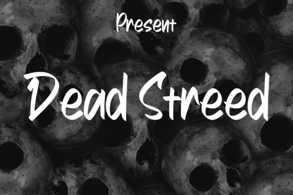 Dead Streed Font - Featured Image