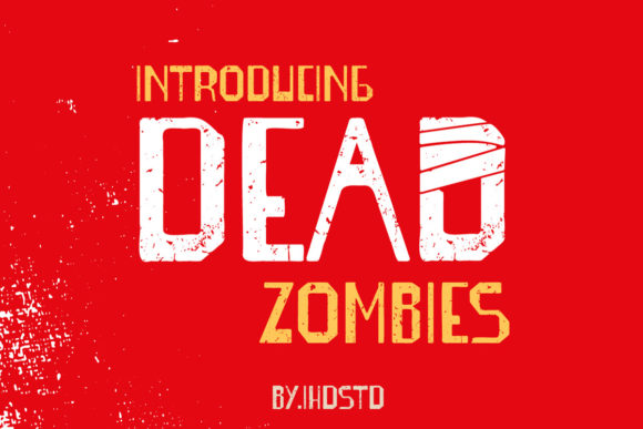 Dead Zombies Font - Featured Image