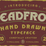 Deadfrog Font - Featured Image