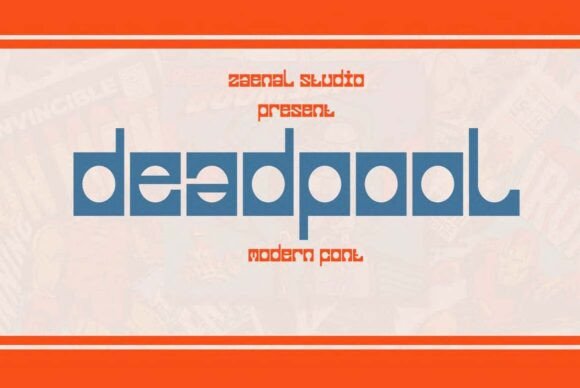Deadpool Font - Featured Image