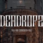Deadropz Font - Featured Image