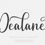 Dealane Font - Featured Image