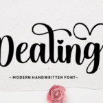 Dealing Font - Featured Image