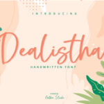 Dealistha Font - Featured Image