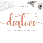 Dealove Script Font - Featured Image