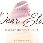 Dear Elisa Font - Featured Image