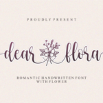 Dear Flora Font - Featured Image