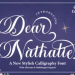 Dear Nathalie Font - Featured Image