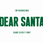 Dear Santa Font - Featured Image