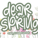 Dear Spring Font - Featured Image