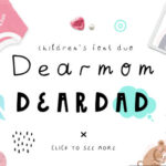 Dearmom and Deardad Font - Featured Image