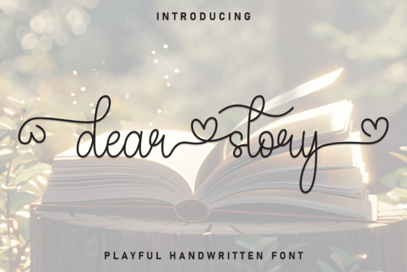 Dearstory Font - Featured Image