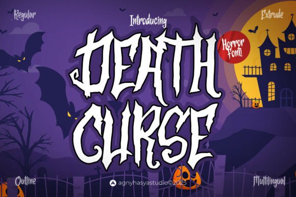 Death Curse Font - Featured Image