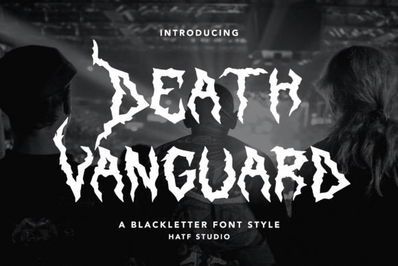 Death Vanguard Font - Featured Image
