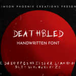 Deathbled Font - Featured Image