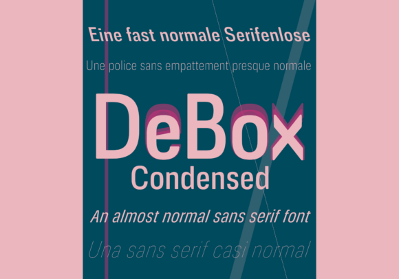 Debox Condensed Font - Featured Image