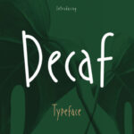 Decaf Font - Featured Image