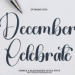 December Celebrate Font - Featured Image