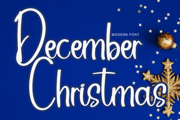 December Christmas Font - Featured Image