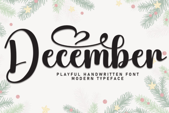 December Font - Featured Image