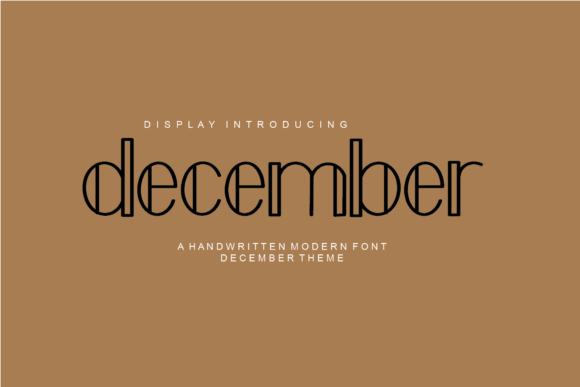December Font - Featured Image