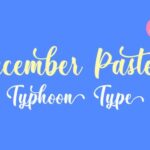 December Pastel Font - Featured Image