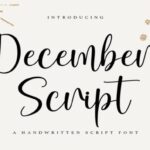 December Script Font - Featured Image