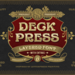 Deckpress Font - Featured Image