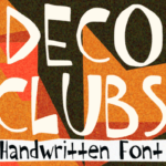 Deco Clubs Font - Featured Image
