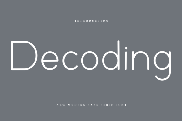 Decoding Font - Featured Image