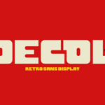 Decol Rz Font - Featured Image