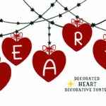 Decorated Heart Font - Featured Image