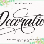 Decorative Font - Featured Image