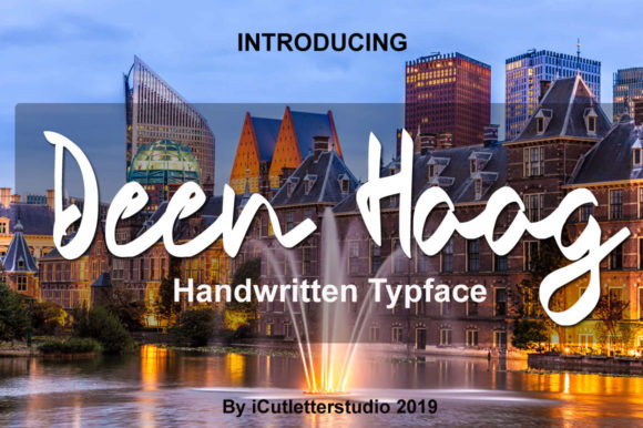 Deen Haag Font - Featured Image