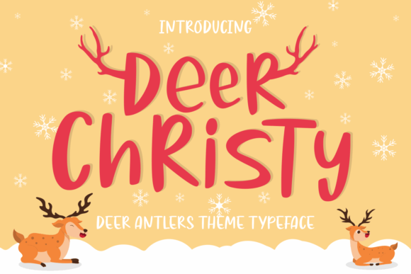 Deer Christy Font - Featured Image