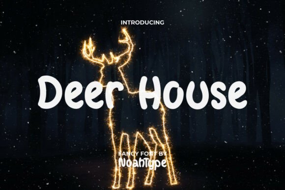 Deer House Font - Featured Image