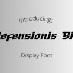 Defensionis Six Font - Featured Image