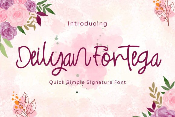 Deilyan Fortega Font - Featured Image