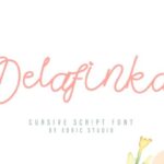 Delafinka Font - Featured Image