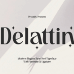 Delattin Font - Featured Image