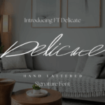 Delicate Font - Featured Image