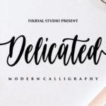 Delicated Font - Featured Image