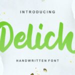 Delich Font - Featured Image