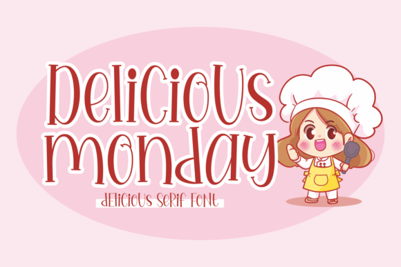 Delicious Monday Font - Featured Image