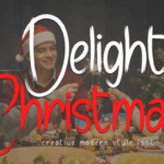 Delight Christmas Font - Featured Image
